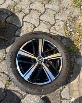 Cerchi lega da 17 originali vw caddy