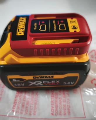 Batteria Dewalt 6Ah 18v FLEXVOLT