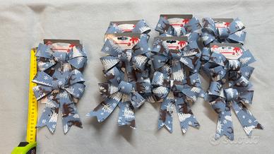 14 Fiocchi Decorativi Natalizi