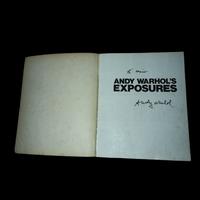 Libro Andy Warhol's exposures con dedica