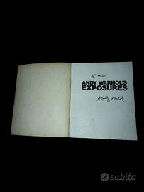 Libro Andy Warhol's exposures con dedica