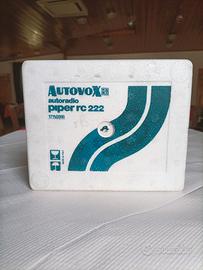 AUDIOVOX Autoradio Piper RC222 anni 70 "NUOVO"