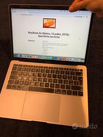 Macbook Air 2018 Apple condizioni perfette!