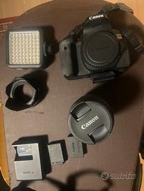 Canon Reflex 750D + Obiettivo Canon 18-135
