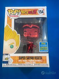 Funko pop Vegeta Red Chrome 