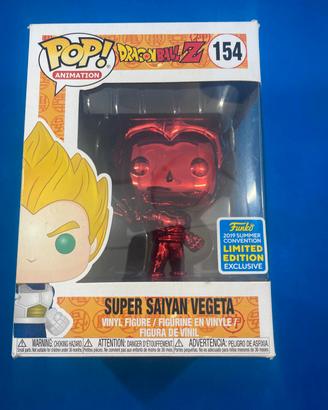 Funko pop Vegeta Red Chrome 