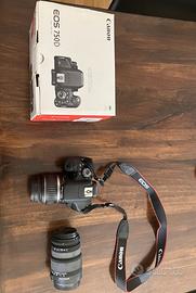 Macchina fotografica EOS 750D con accessori