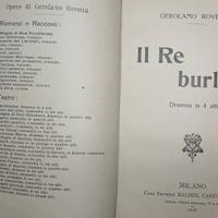 libro Il Re burlone 