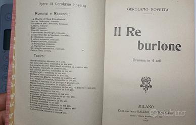 libro Il Re burlone 