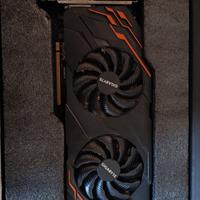 scheda video gtx 1070 gigabyte versione OC