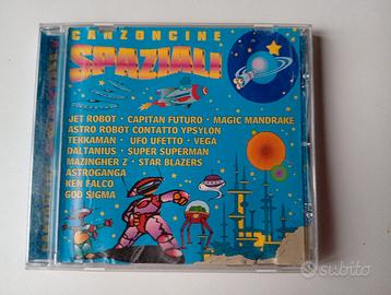 CD canzoncine spaziali sigle cartoni anni 70 80 