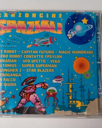 CD canzoncine spaziali sigle cartoni anni 70 80 