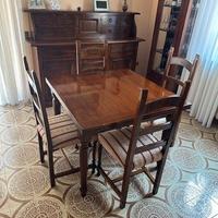 Soggiorno in arte povera 100 % di legno massello