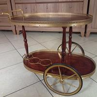carrello portavivande vintage