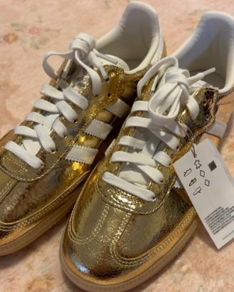 Adidas Originals Samba "Cracked Metallic" Oro eu38