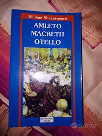 Libro Amleto - Macbeth - Otello - W. Shakespeare