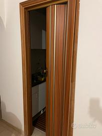 Gratis Porta a soffietto legno da sistemare