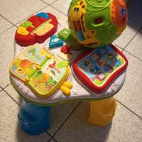 tavolino interattivo e palla per bambini