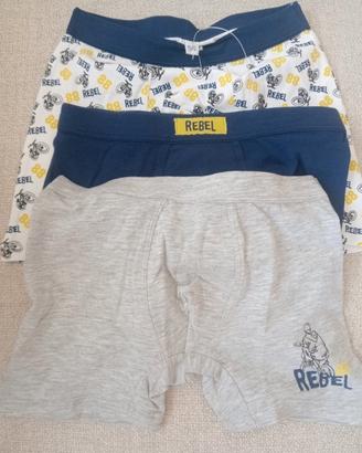 mutande bimbo 5/6 anni Rebel