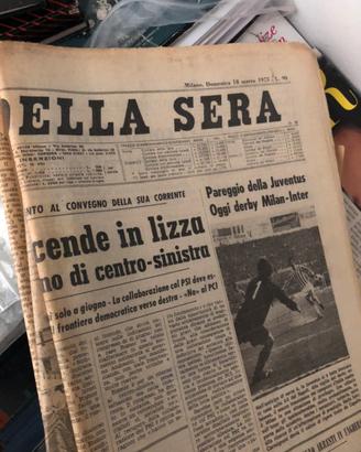 Numeri corriere della sera anno 1973
