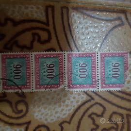 francobolli usati 900 lire