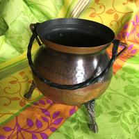 Vaso da fiori in rame