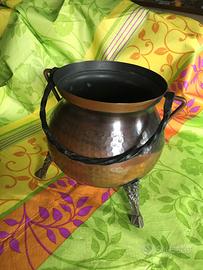 Vaso da fiori in rame