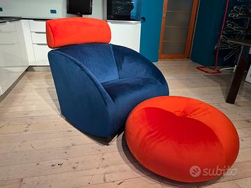 Poltrona design Baleri italia