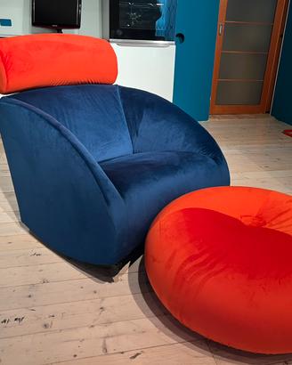 Poltrona design Baleri italia