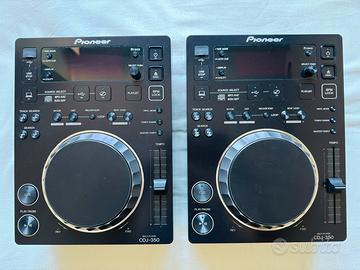 2 Pioneer CDJ-350 + cavi RCA e CONTROL