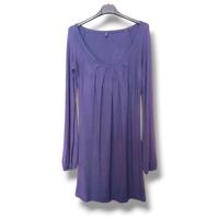 Abito maniche lunghe viola Benetton 