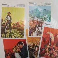 Prove di stampa fumetti e copertine libri anni '60