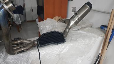 scarico completo per speed 1050 tiger 1050