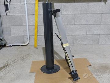 Base tavolo traslabile camper semintegrale