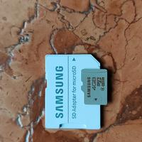 micro sd+adattatore varie capacità 