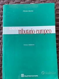 Diritto tributario europeo Pietro Boria