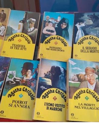 GIALLI MONDADORI AGATHA CHRISTIE MARPLE,POIROT