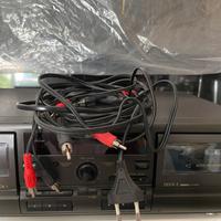 Stereo cassette Technics doppia
