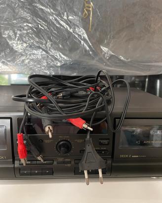 Stereo cassette Technics doppia