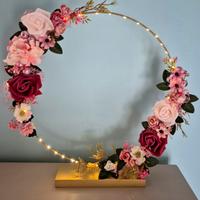 centrotavola cerchio per cerimonie