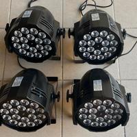 Par led 18x8w RBGW
