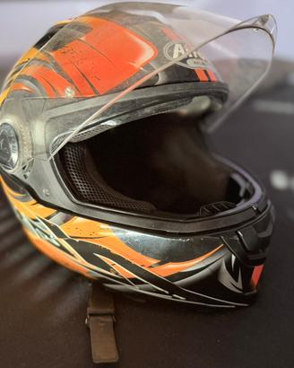 Casco Integrale Airoh - Arancione e Nero
