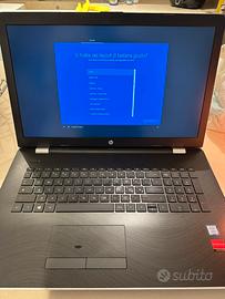 NOTEBOOK HP 17” RAM 12 GB SSD 500 GB