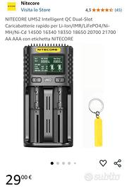 NITECORE UMS2 Intelligent QC Dual-Slot Caricabatte