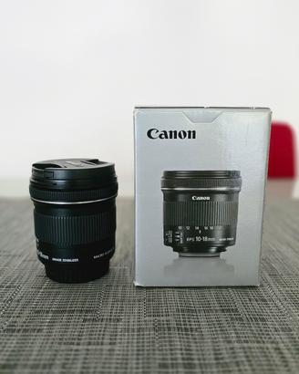 canon EFS 10 - 18 F/4.5 - 5.6 is STM