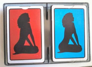 Carte da scala e scopa e Tris in legno ( nuovi )