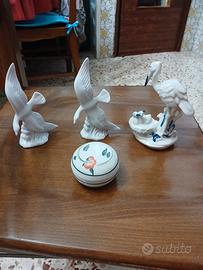 Lotto 4 porcellane vintage collezione privata