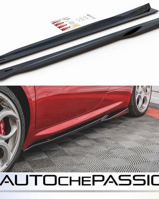 Coppia splitter minigonne Alfa Romeo 4C