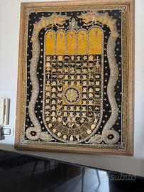 Arazzo incorniciato originale thailandese