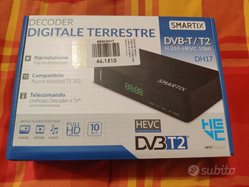 Decoder digitale terrestre DVB-T2 HDMI